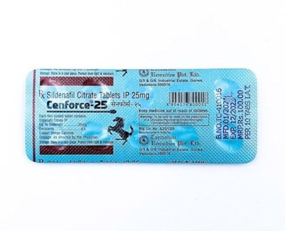 Виагра Cenforce 25 (Наименьшая дозировка)