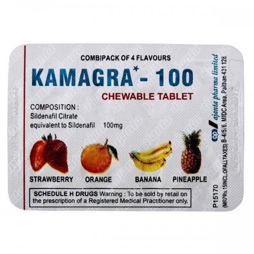 Виагра Kamagra Chewable - 100 мг