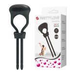 Ерекційна вібропетля Pretty Love Curitis Penis Loop Black
