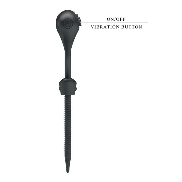 Ерекційна вібропетля Pretty Love Curitis Penis Loop Black