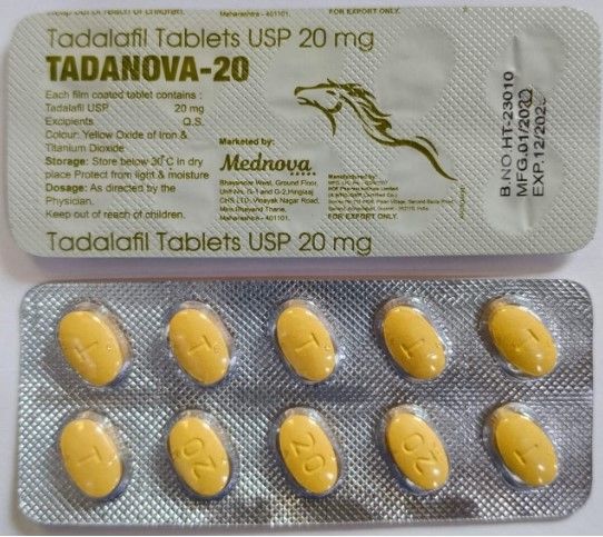 Сіаліс Tadanova 20 | Тадалафіл 20 мг