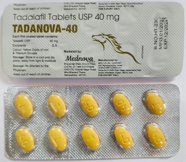 Сиалис Tadanova 40 | Тадалафил 40 мг