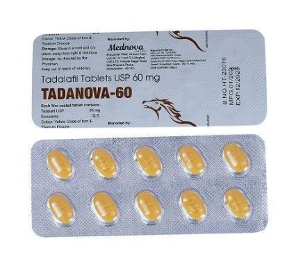 Сиалис Tadanova 60 | Тадалафил 60 мг
