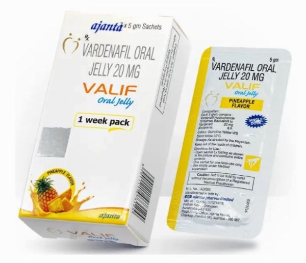 Желейна Левітра Valif Oral Jelly